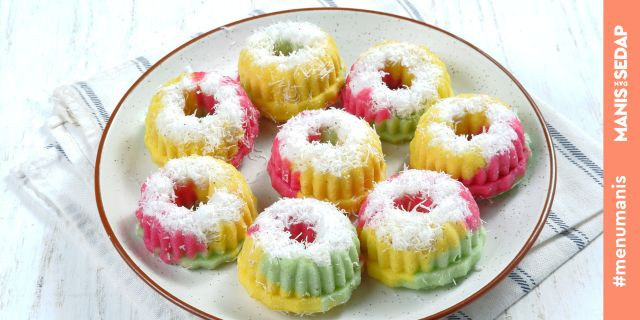 Resep dan Cara Membuat Kue Putu Ayu yang Lezat