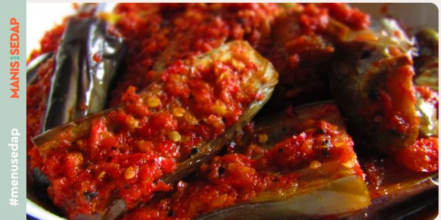 Resep Terong Balado Ikan Teri, Praktis Buat Menu Makan Siang