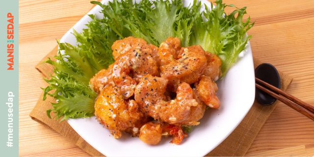 Resep Udang Goreng Tepung Saos Mayo ala Resto, Bisa Dimasak Sendiri di Rumah Lho!