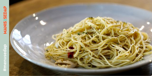 Berawal dari Masakan Rakyat Jelata, Resep Spaghetti Aglio Olio ini Jadi Menu Restoran Bintang Lima