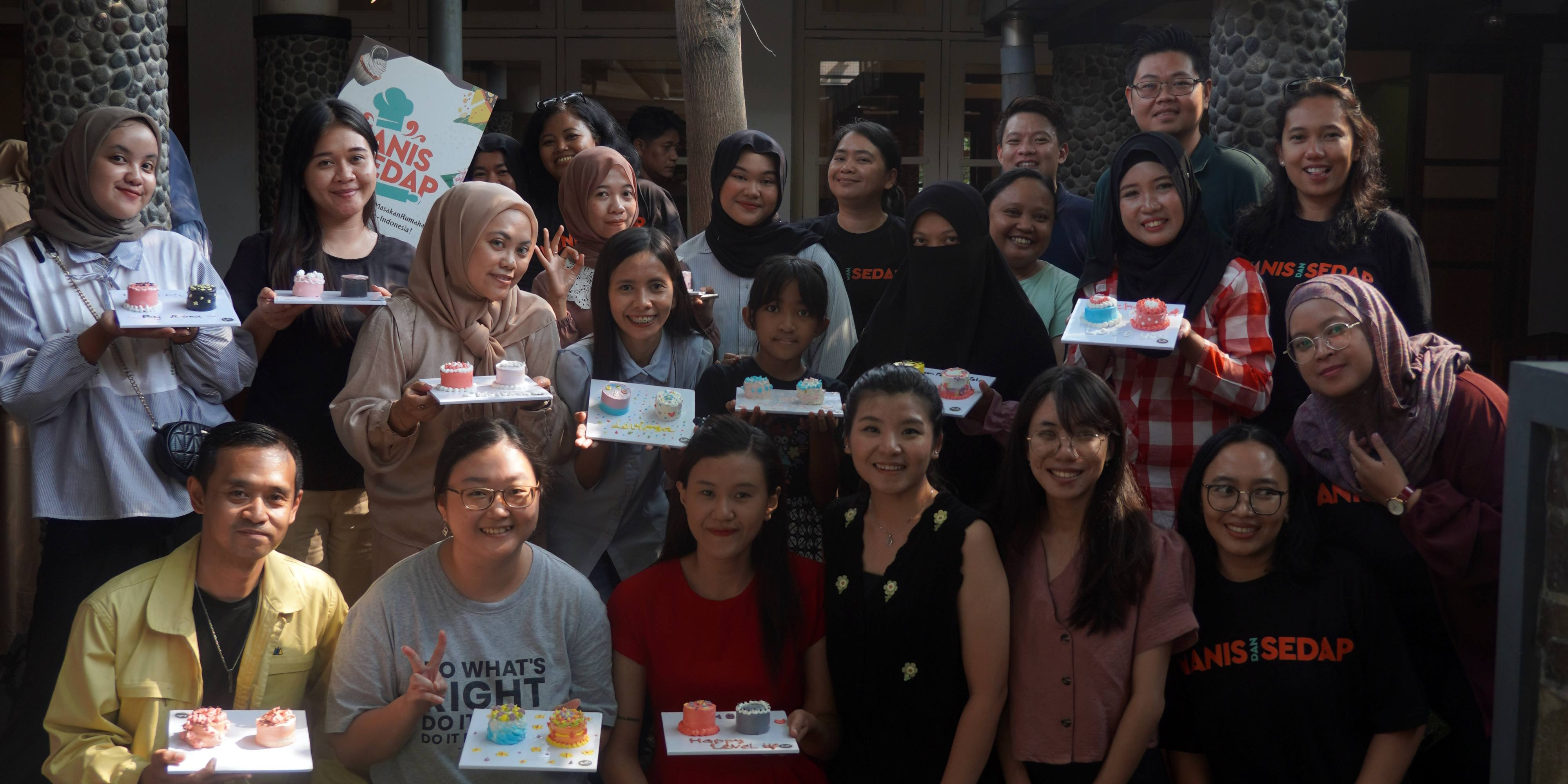 Serunya De Petite Cake Baking Class, Dari Anak SD Hingga yang Pengalaman Ada Semua