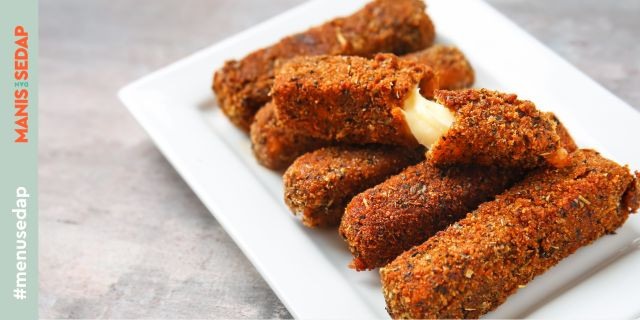 Resep Nashville Mozzarella Stick: Gurih, Pedas, dan Viral!