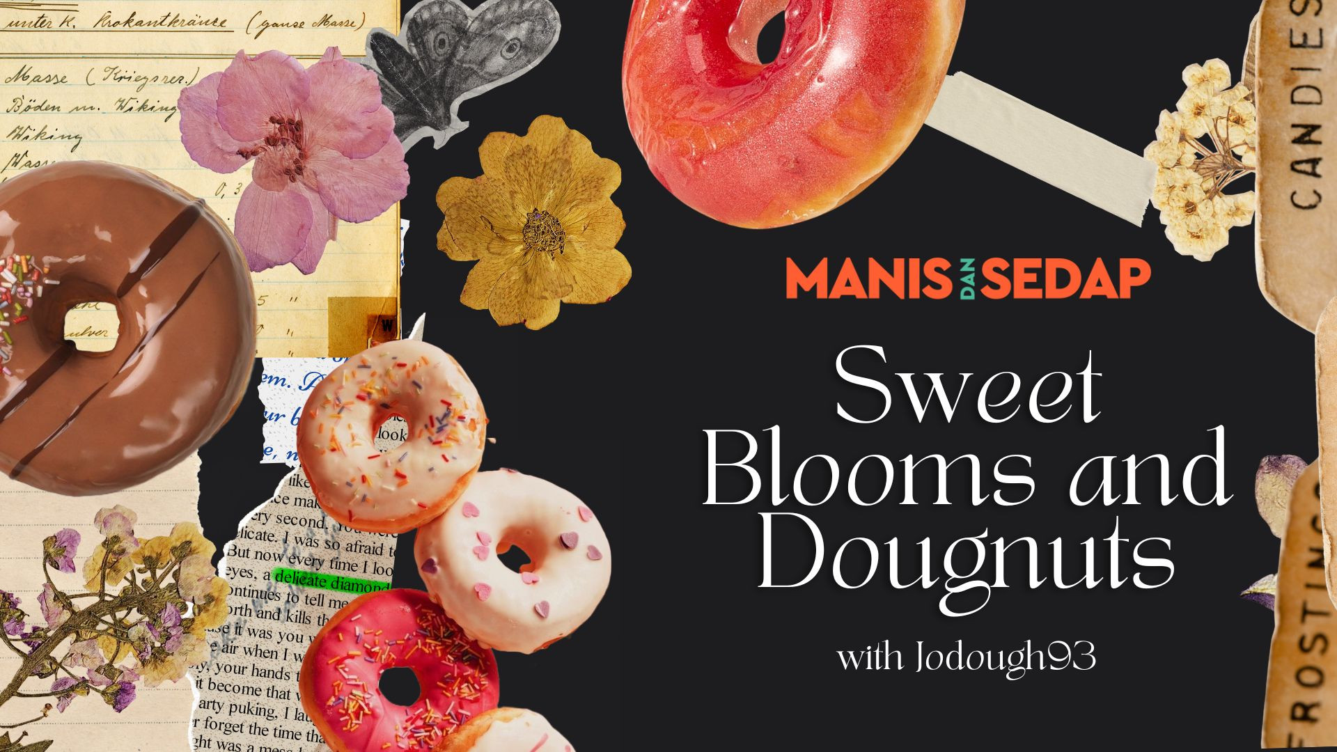 Bikin Sabtumu Makin Cutesy Bareng Jodough.93 di Workshop Sweet Blooms & Doughnuts!