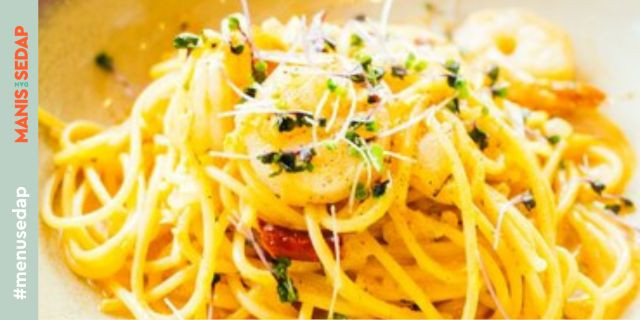 Cukup 3 Bahan Dasar, Resep Spageti Aglio Olio Ini Punya Rasa Wah!