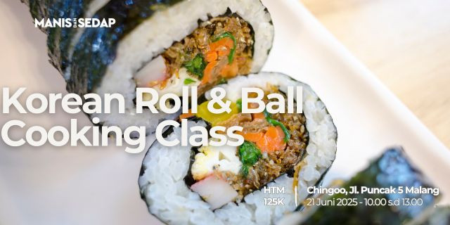Healing Sambil Belajar Bikin Korean Food Bareng Chingoo dan ManisdanSedap, Gaja!