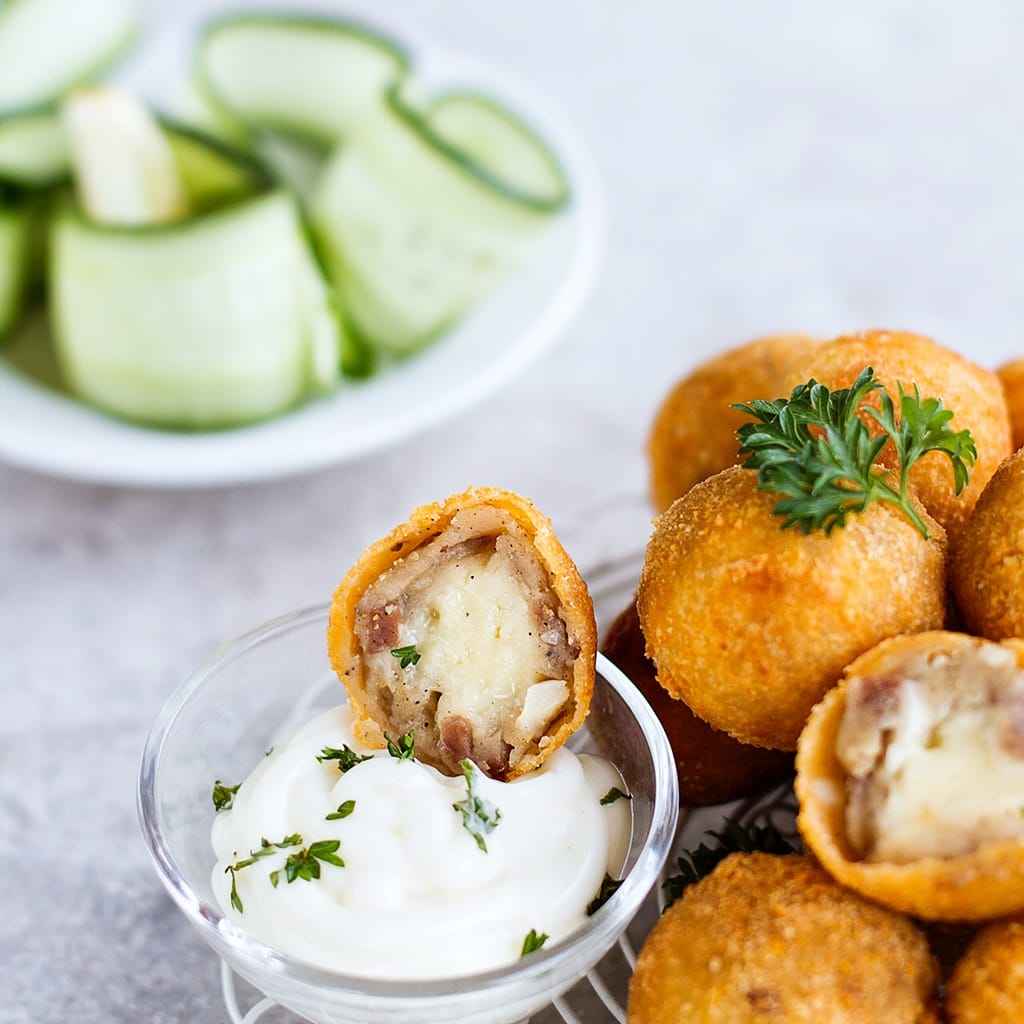 Spanish Croquette - Smoke Beef and Cheese