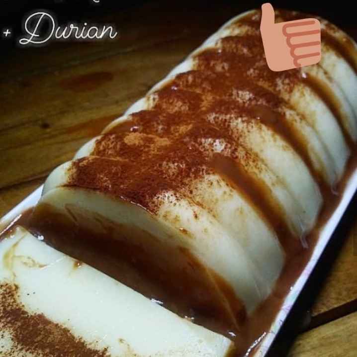 Pudding Roti Durian