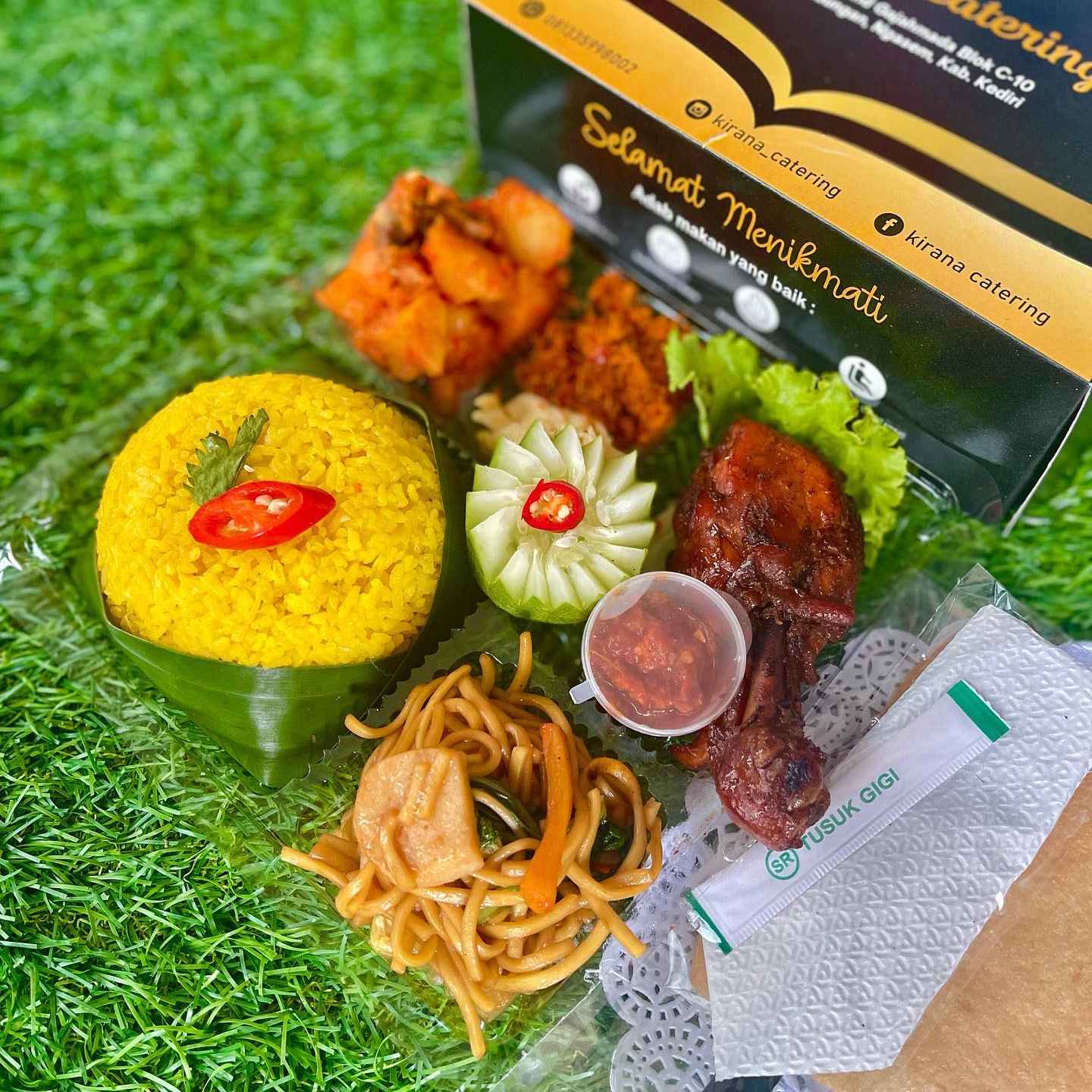 Open Order Nasi Kuning Kotak Kirana Catering