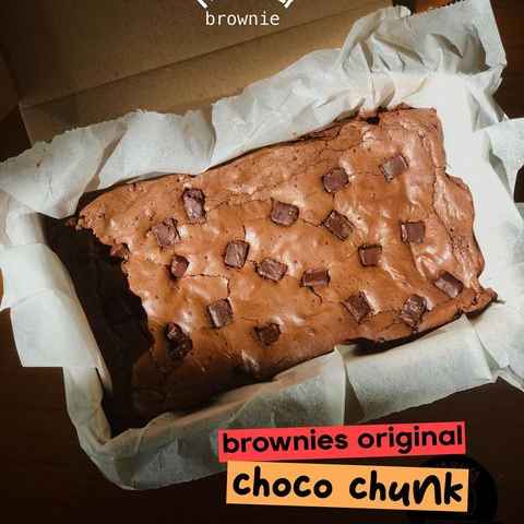 Original Fudgy Brownies Choco chunk
