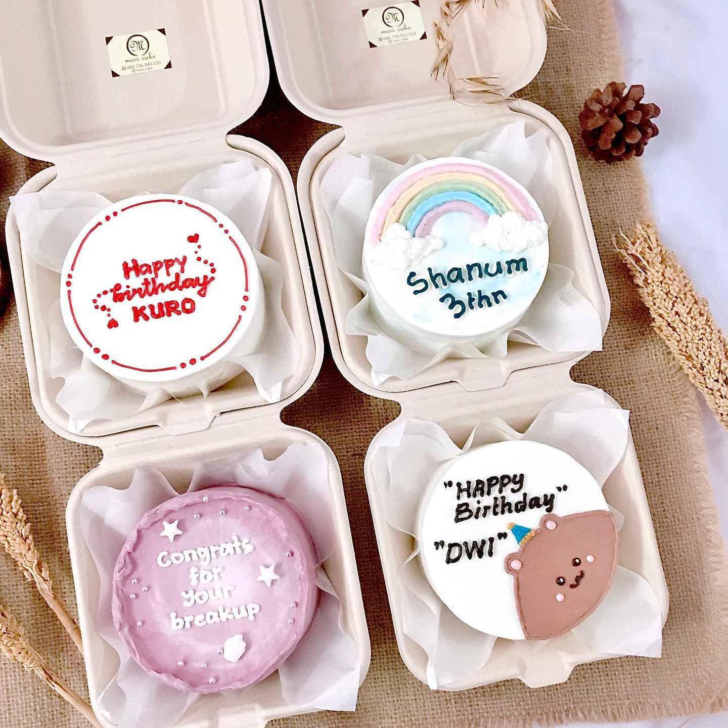 Open Order Lunch Box Cake-Nurul Fatimah Fitrianingrum