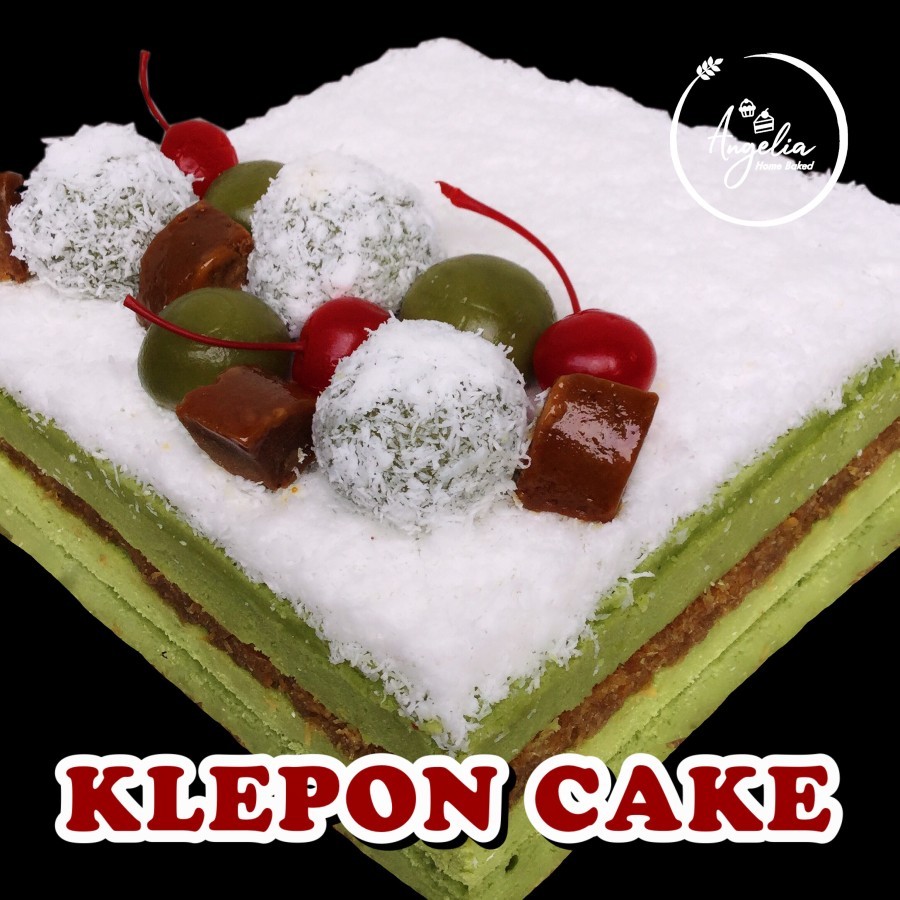 Green Klepon Cake