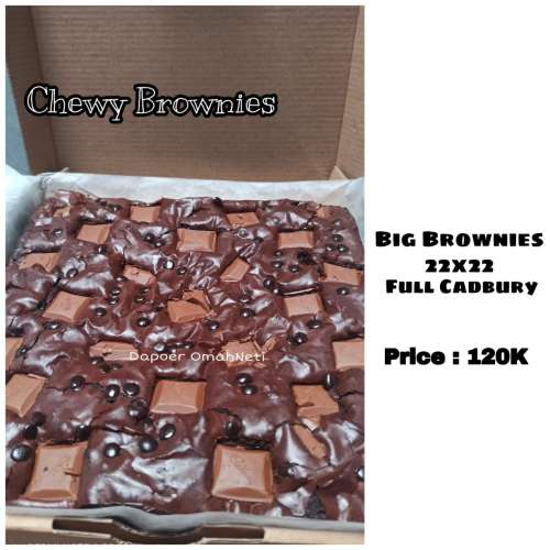 Chewy Brownies Full Cadburry