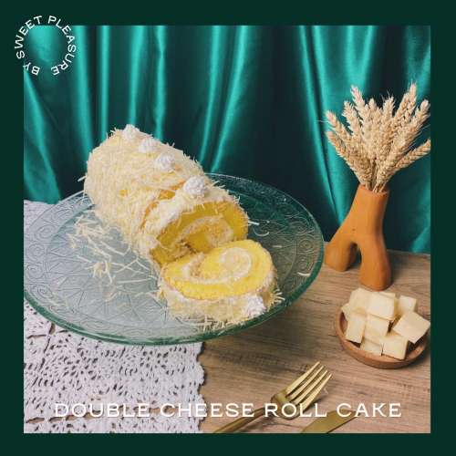 Double Cheese Roll Cake