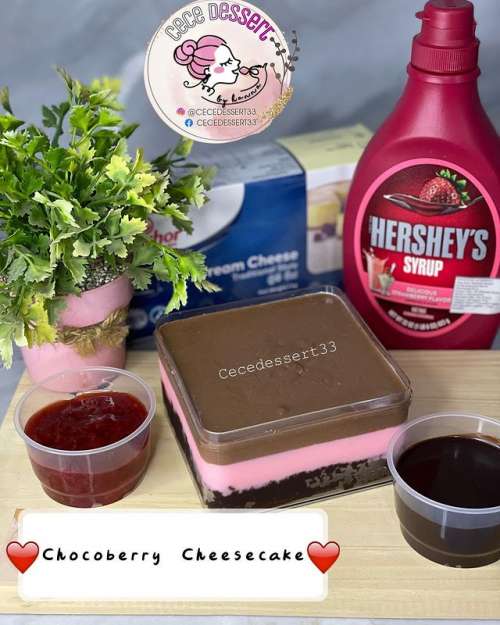 Chocoberry Cheesecake