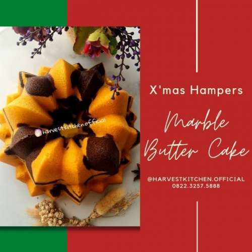 Marble Butter Cake Xmas Hampers Edition