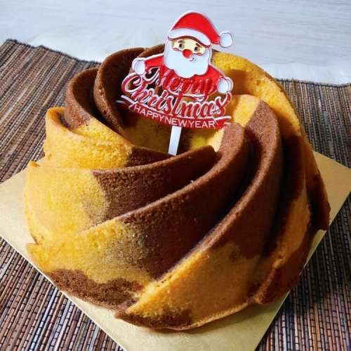 Marmer Butter Cake Christmas Edition