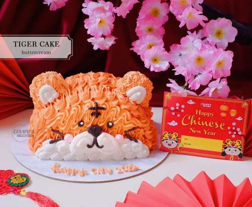 Tiger Dome Cake
