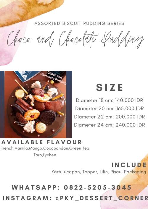 Choco and Chocolate Pudding
