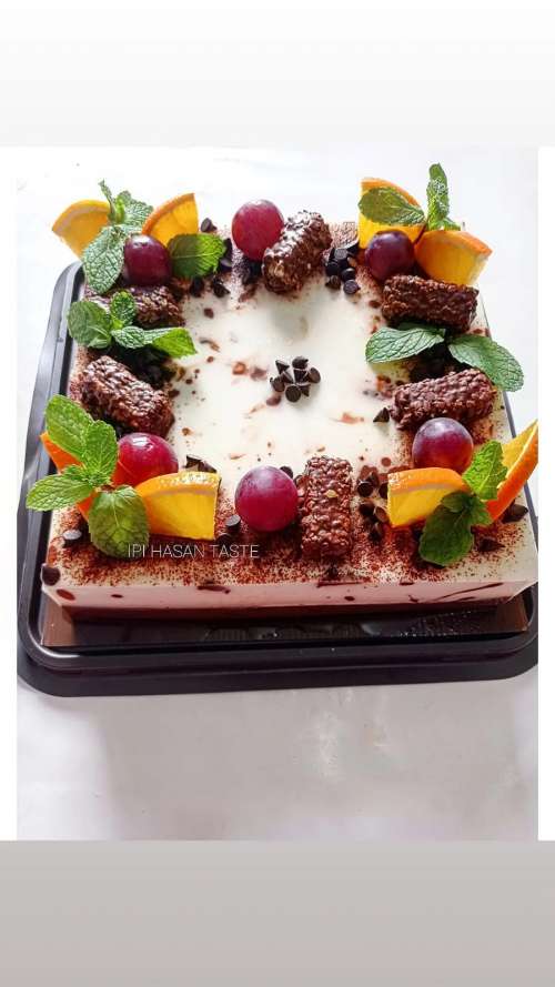 Puding Coklat Layer