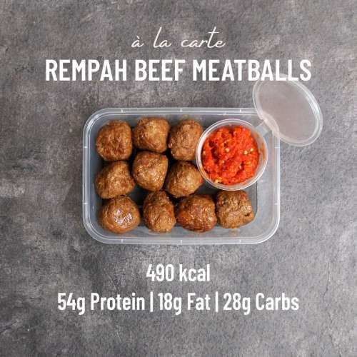 Rempah Beef Meatballs