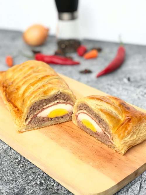 Picnic Roll Beef with Smoked Beef and Cheese