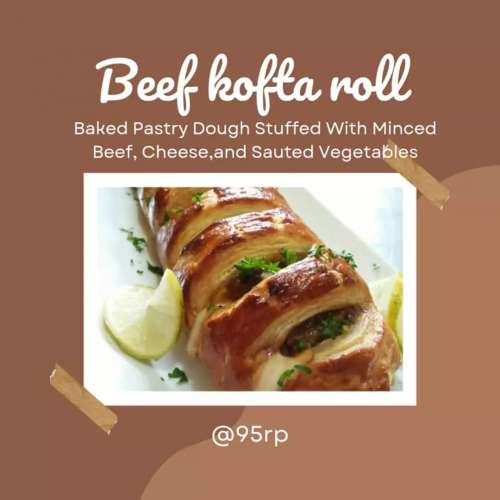 Beef Kofta Roll