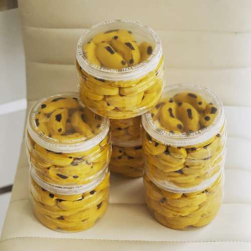 Banana Almond Cookies