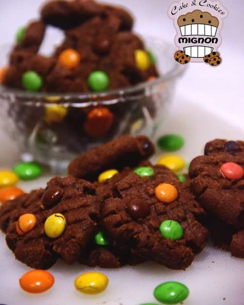 Rainbow Choco Cookies