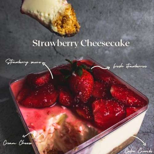 Strawberry Cheesecake Dessert Box