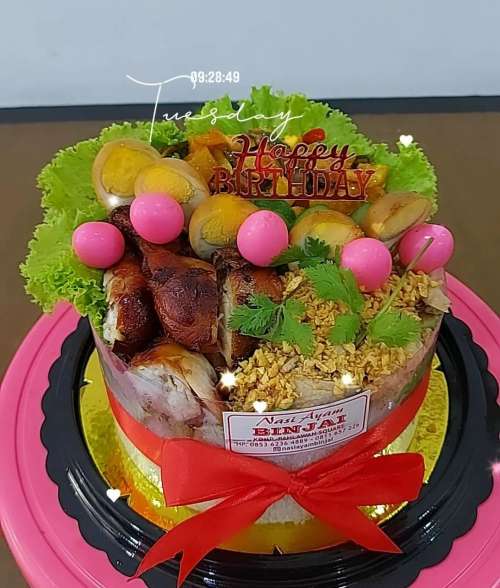 Cake Nasi Ayam