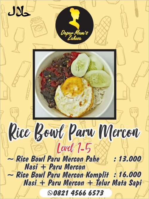 Rice Bowl Paru Mercon