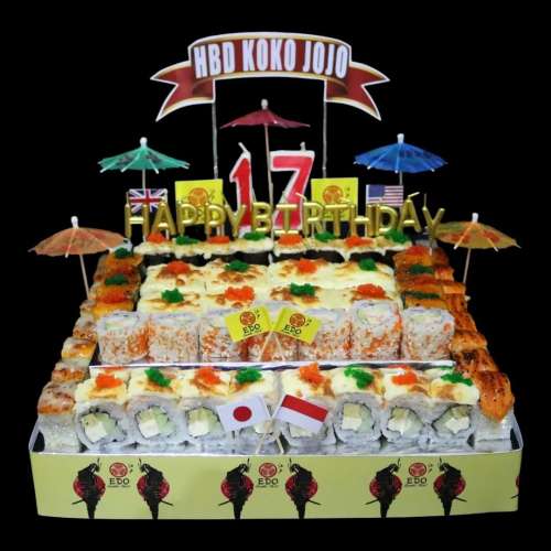 Sushi Tart Premium 64pcs