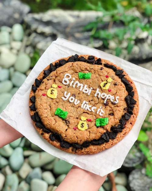 Personalized Giant Cookies