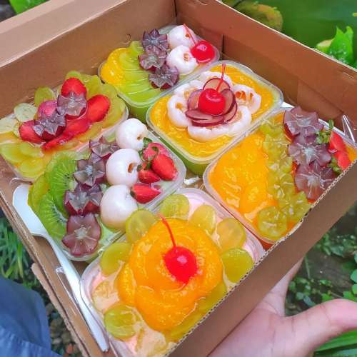 Puding Cup Box Isi 6