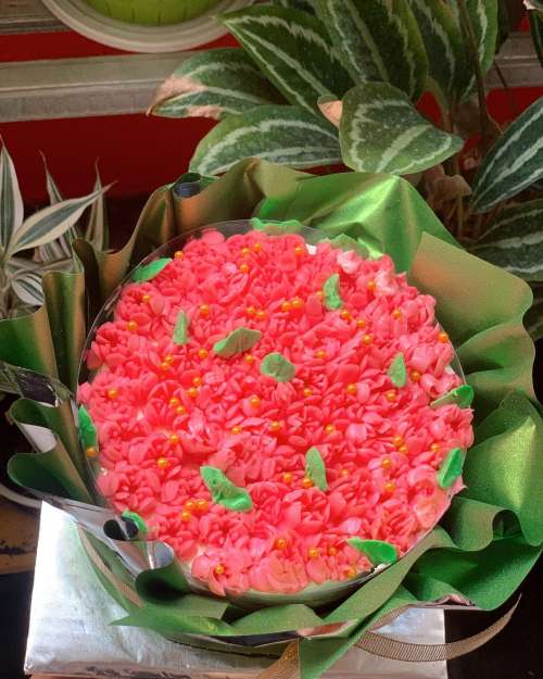Bouquet Flower Cake