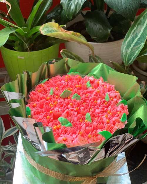Bouquet Flower Cake