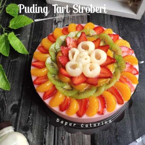 Pudding Tart Strawberry