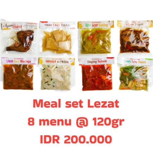 Meal set (Ready to eat Meal) Lezat