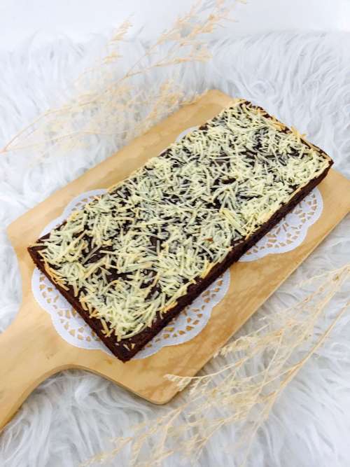 Double Cheese Brownies