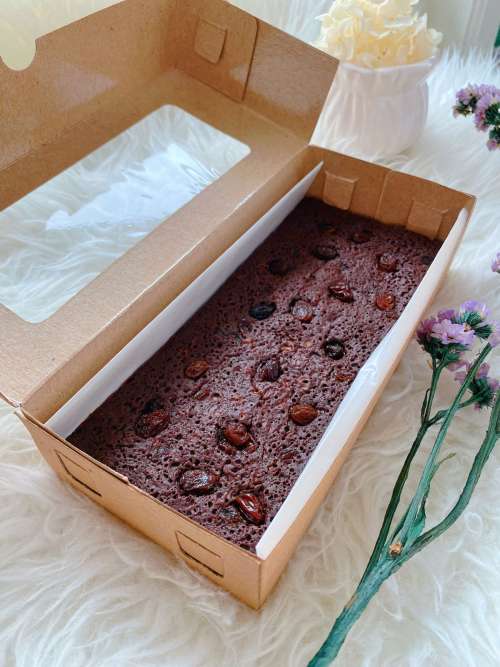 Rhum Raisins Brownies (HALAL)