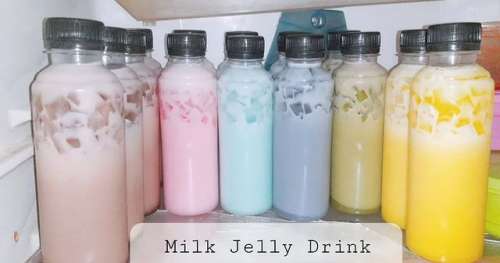 Milk Jelly Drink