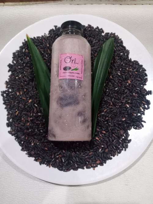 Sari Ketan Hitam - Black Sticky Rice Latte