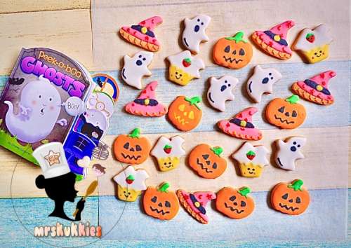 Halloween Butter Cookies