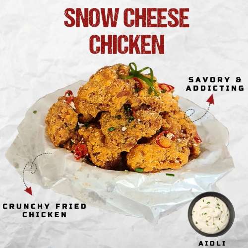 Snowy Cheese Chicken