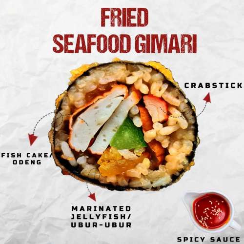 Fried Seafood Gimmari