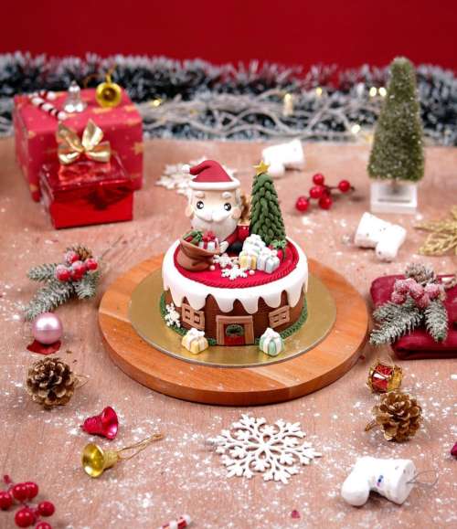 Order Exclusive Christmas Cake Boxes For Xmas Celebration