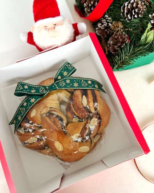 Christmas Wreath Bread