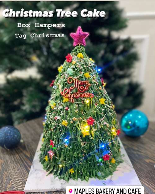 Christmas Tree Cake Hampers