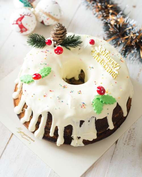 Christmas Marble Cake Hampers