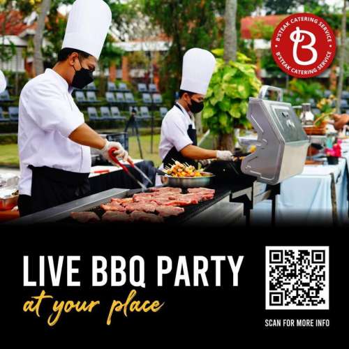 Live BBQ Party at Your Place